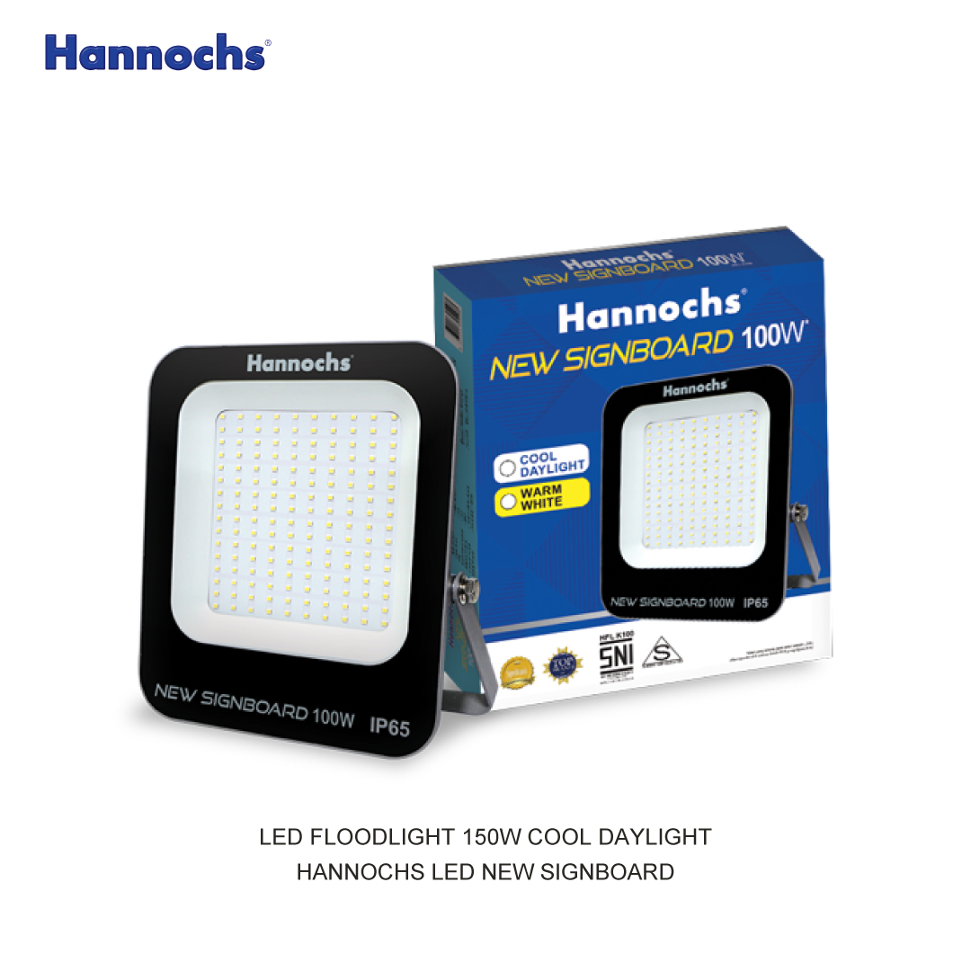 LED FLOODLIGHT 150W COOL DAYLIGHT HANNOCHS