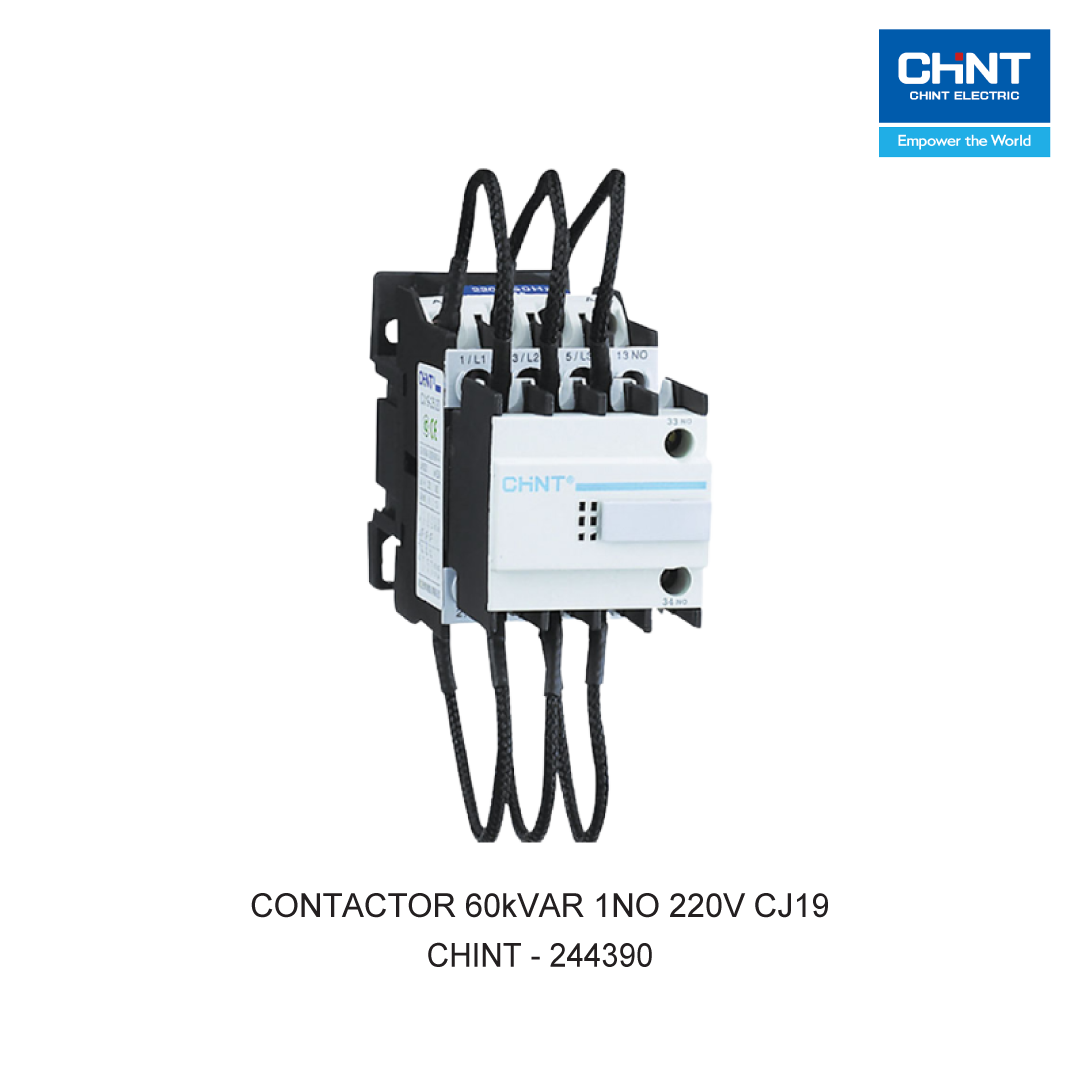 CONTACTOR 60kVAR 1NO 220V CJ19