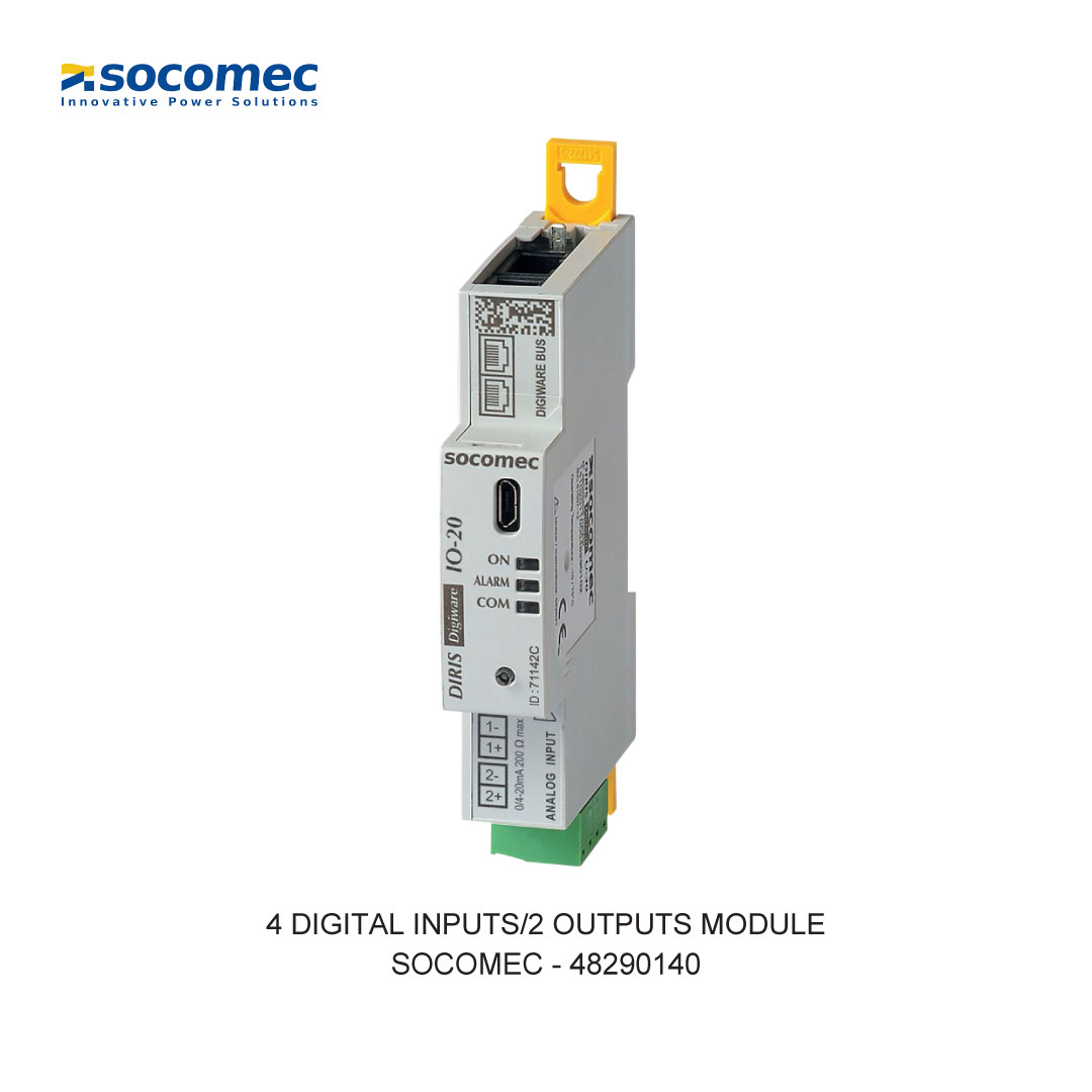 4 DIGITAL INPUTS/2 OUTPUTS MODULE