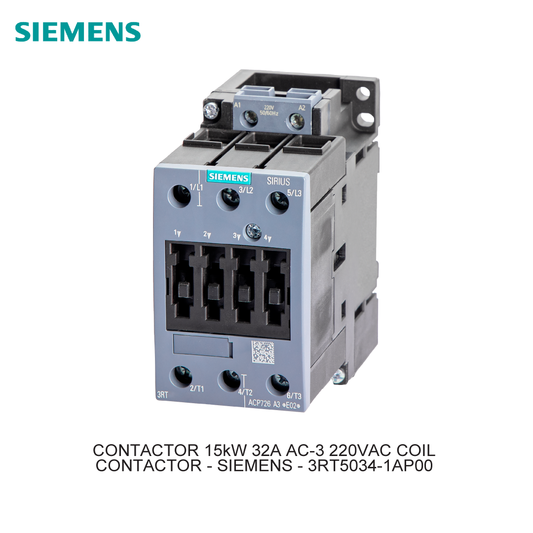 CONTACTOR 15kW 32A AC-3 220VAC COIL