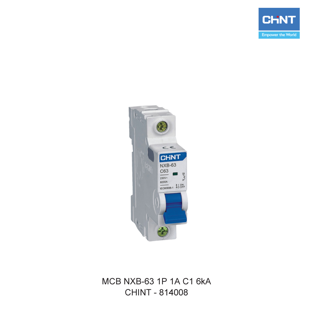 MCB NXB-63 1P 1A C1 6kA