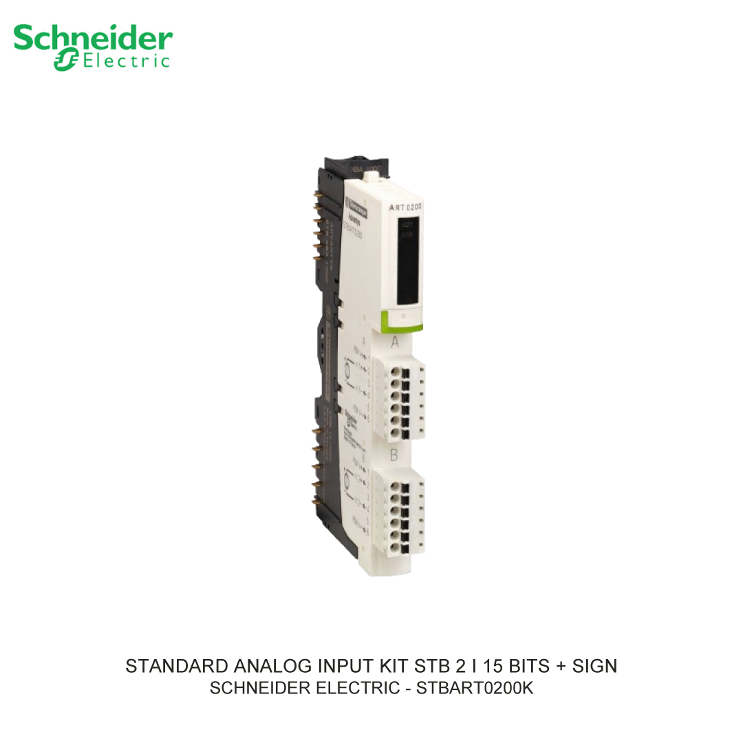 STANDARD ANALOG INPUT KIT STB 2 I 15 BITS + SIGN
