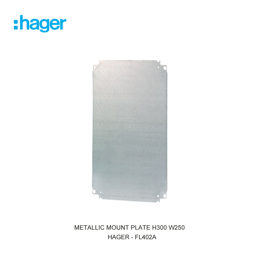 METALLIC MOUNT PLATE H300 W250