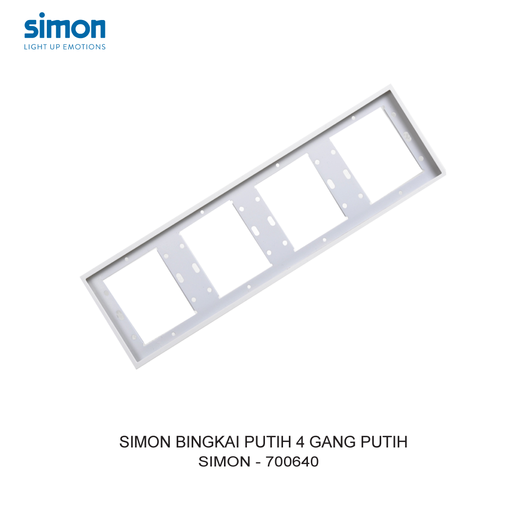 SIMON BINGKAI 4 GANG PUTIH