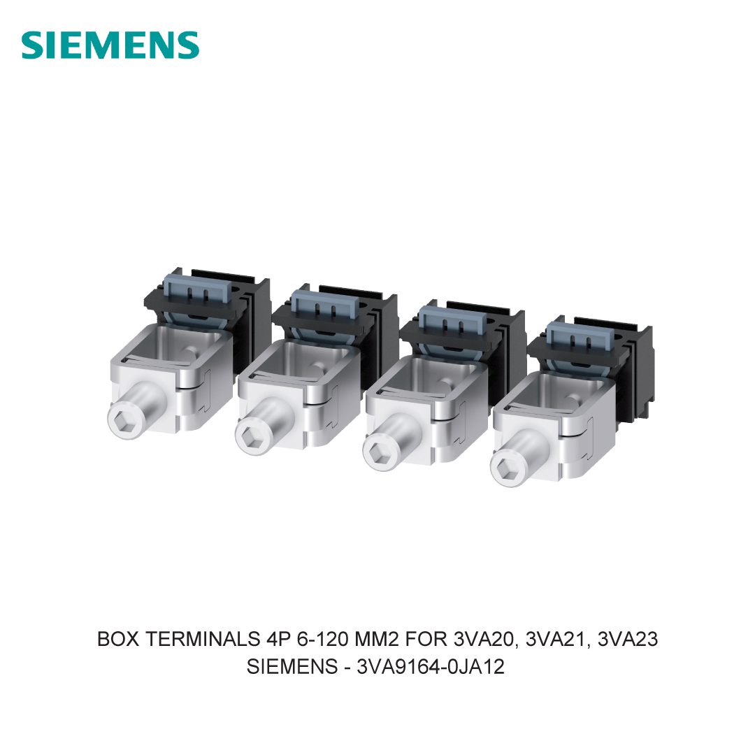 BOX TERMINALS 4P 6-120 MM2 FOR 3VA20, 3VA21, 3VA23