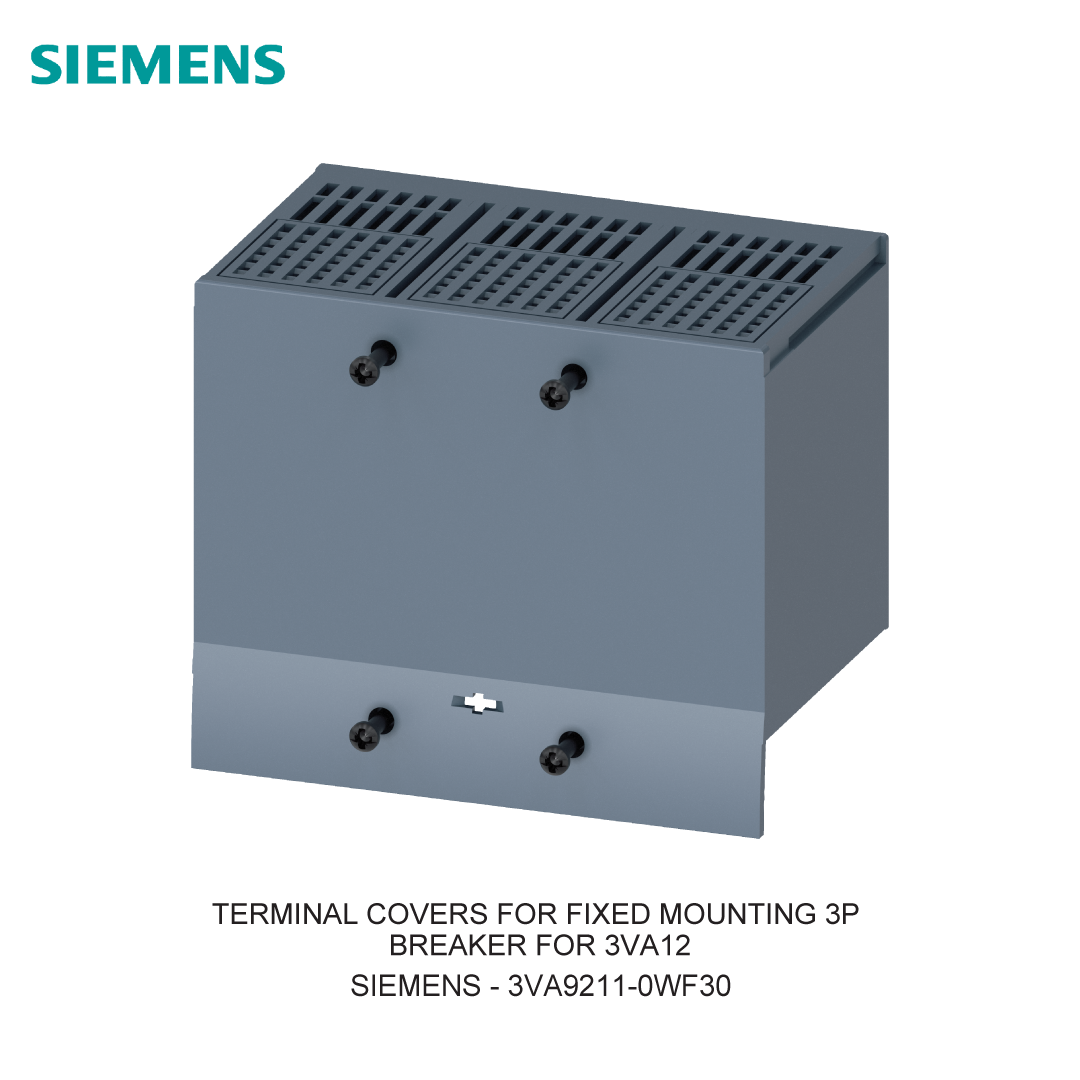 TERMINAL COVERS FOR FIXED MOUNTING 3P BREAKER FOR 3VA12