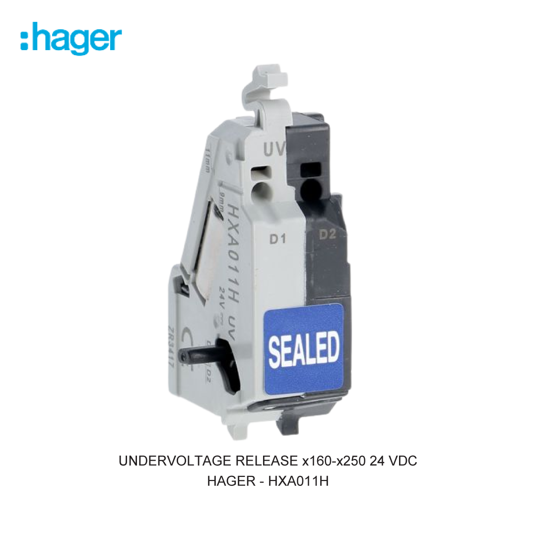 UNDERVOLTAGE RELEASE x160-x250 24 VDC