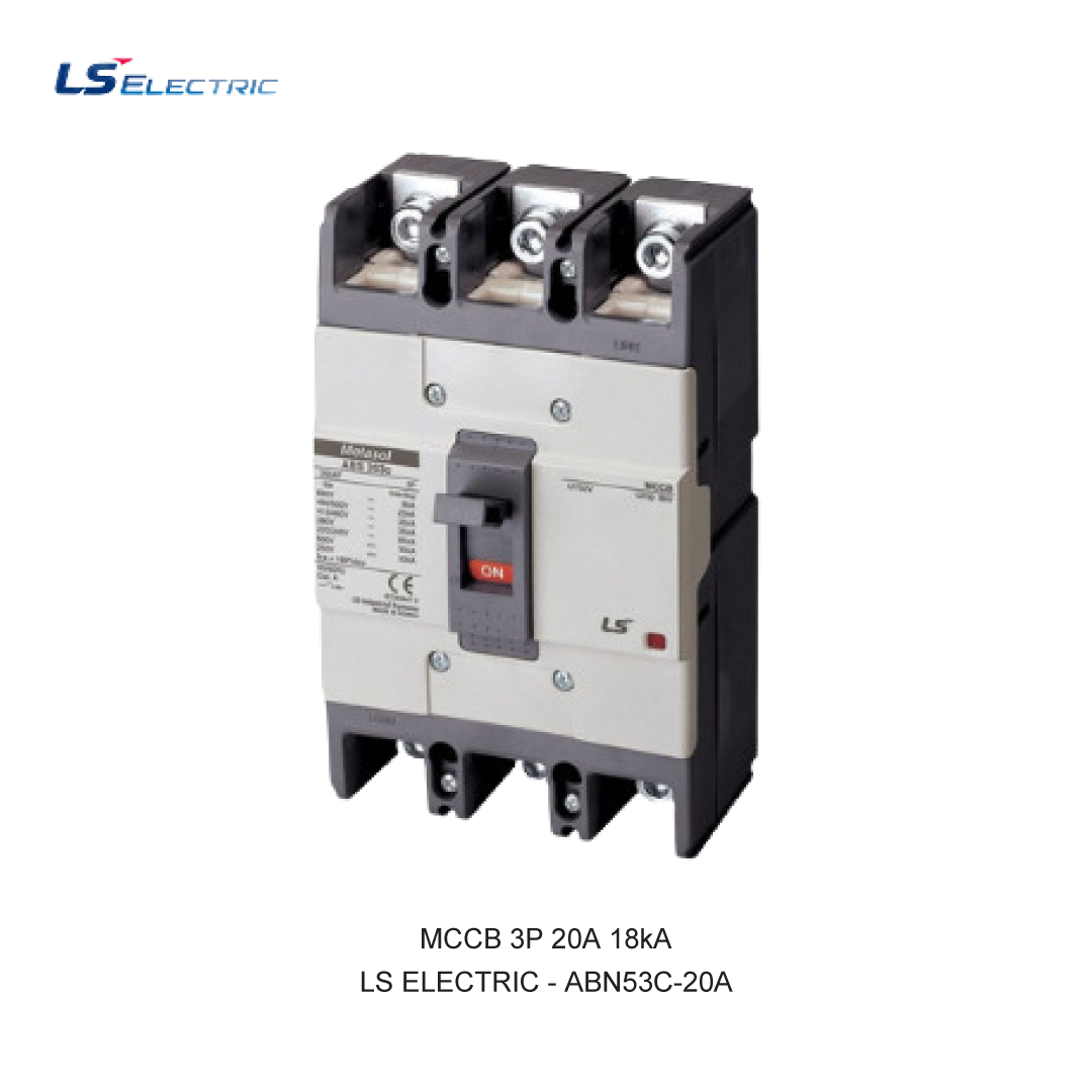 MCCB 3P 20A 18kA