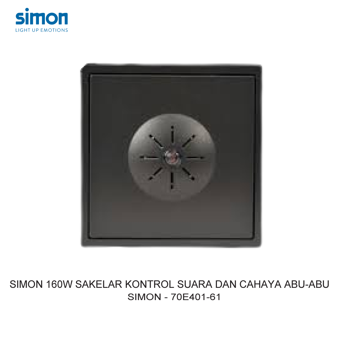 SIMON i7 160W VOICE AND LIGHT CONTROL SWITCH MODULE GREY