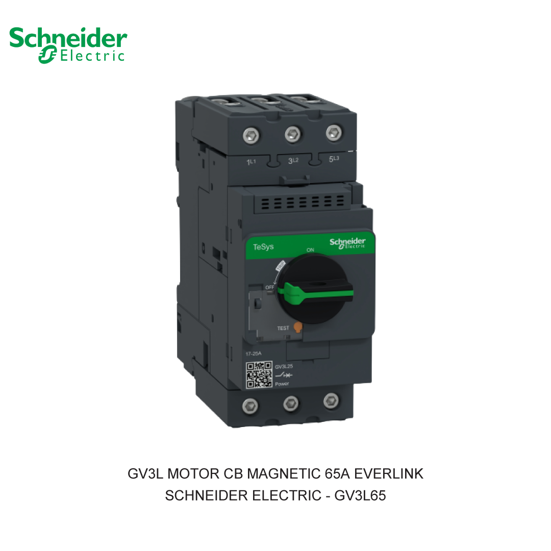GV3L MOTOR CB MAGNETIC 65A EVERLINK