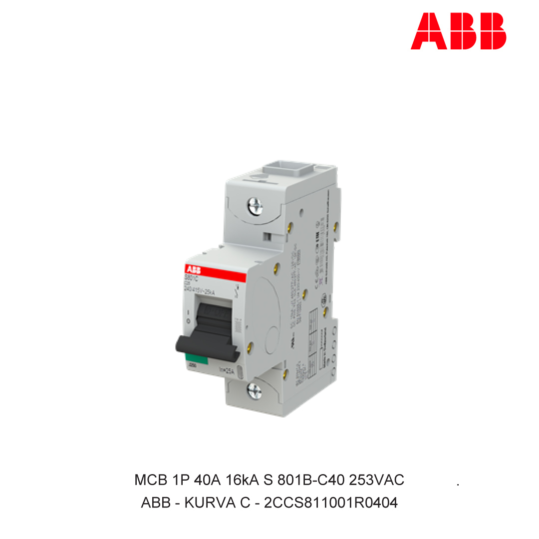 MCB 1P 63A 16kA KURVA C