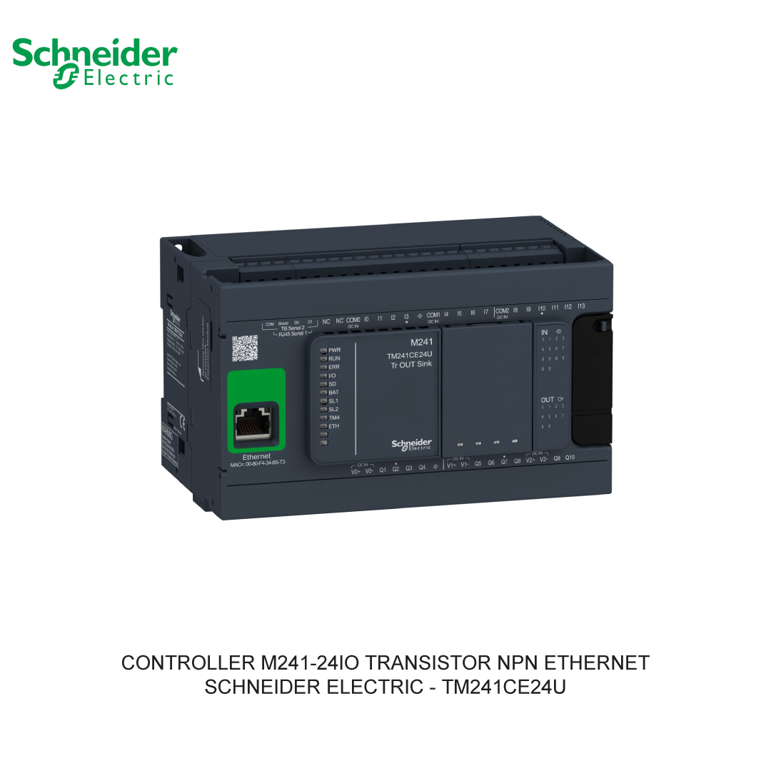 CONTROLLER M241-24IO TRANSISTOR NPN ETHERNET