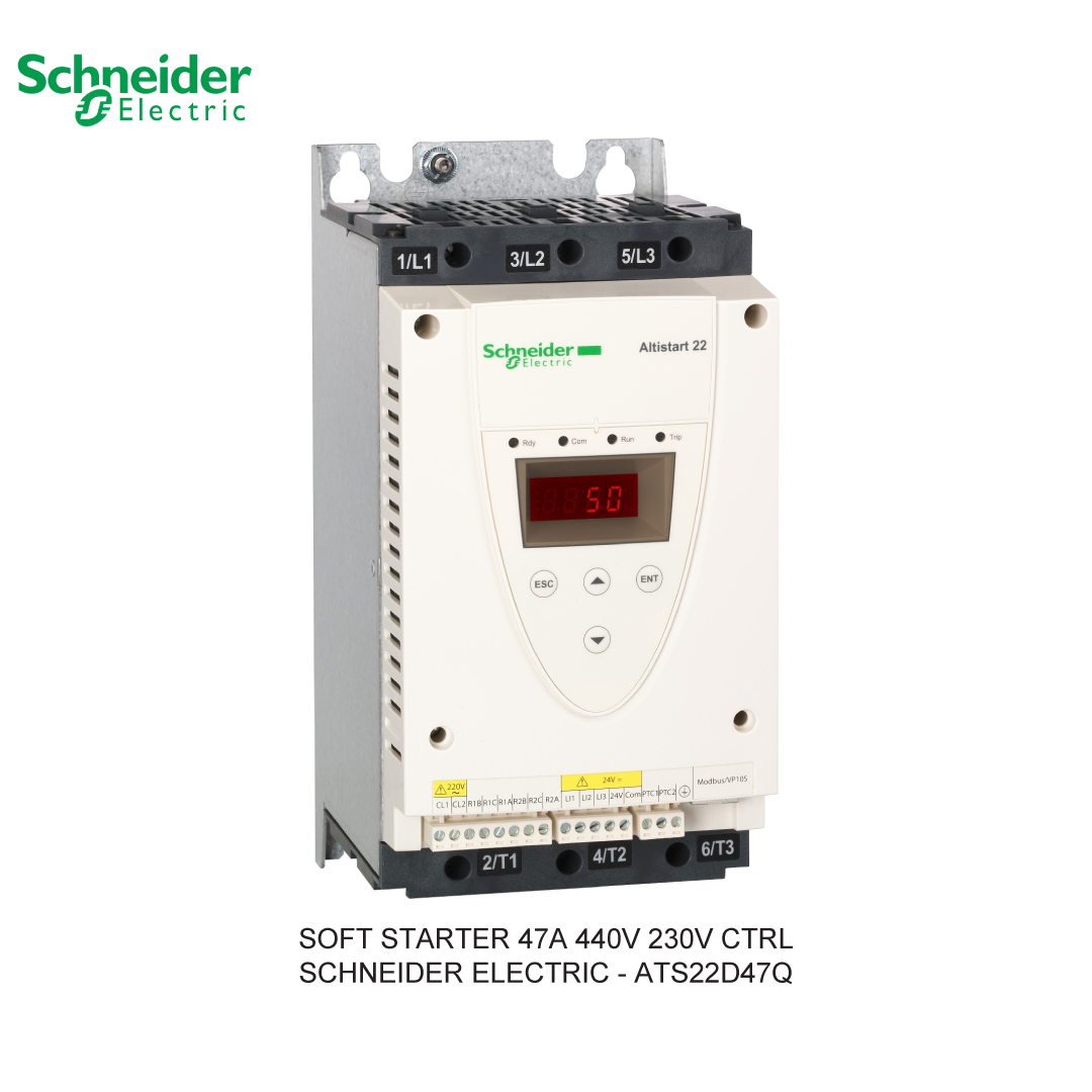 SOFT STARTER 47A 440V 230V CTRL