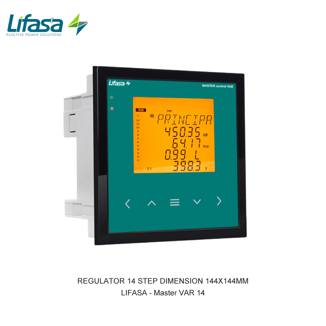 LIFASA REGULATOR 14 STEP DIMENSION 144X144MM