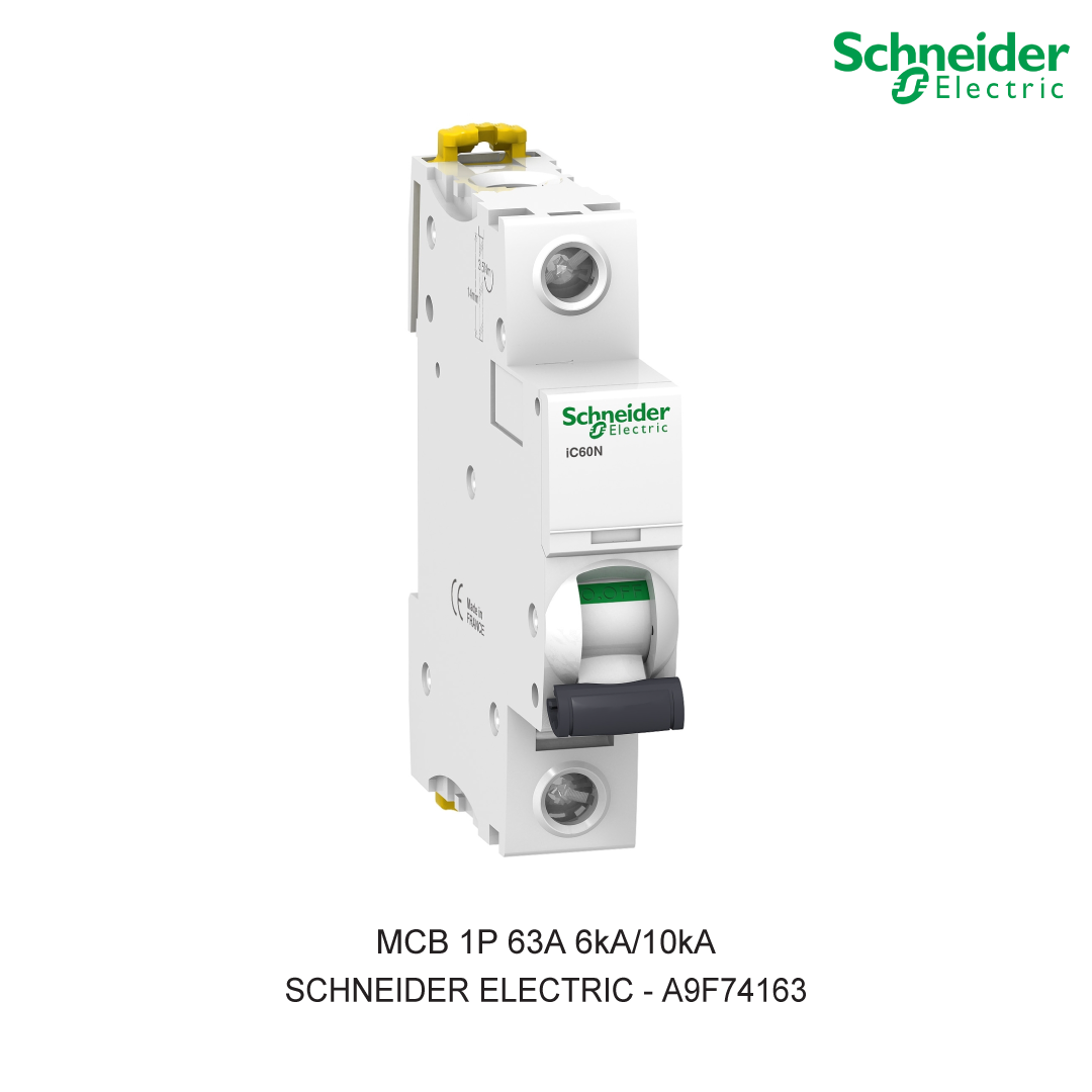 MCB 1P 63A 6kA/10kA CURVA C