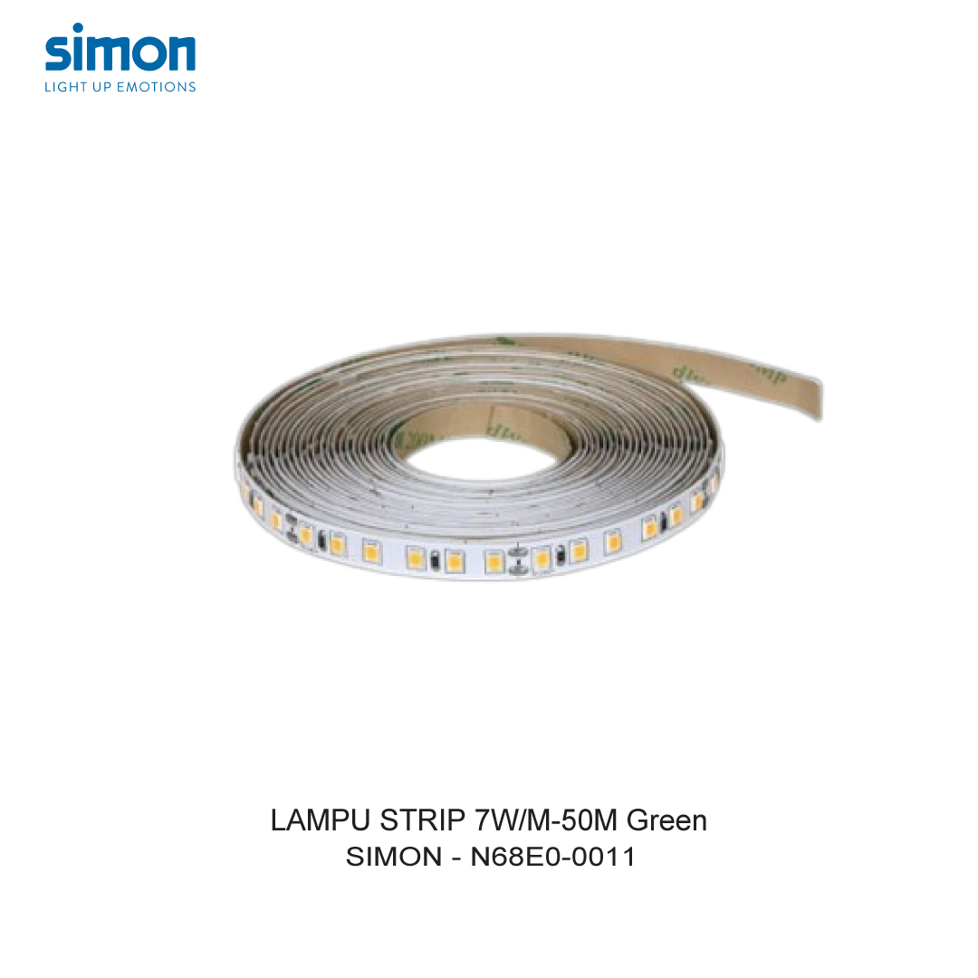 SIMON LED STRIP 7W/M-50M Green