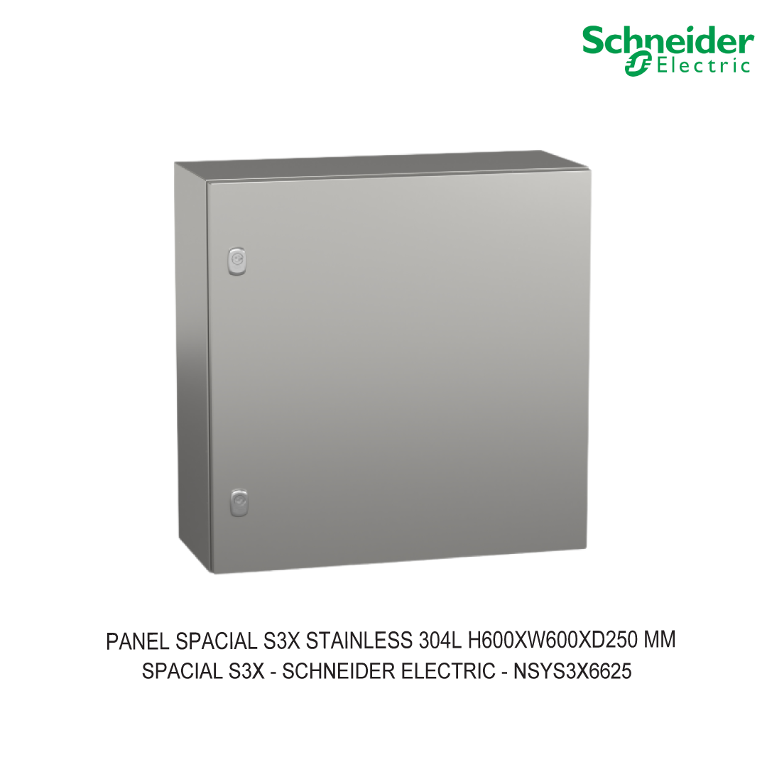 PANEL SPACIAL S3X STAINLESS 304L H600XW600XD250 MM