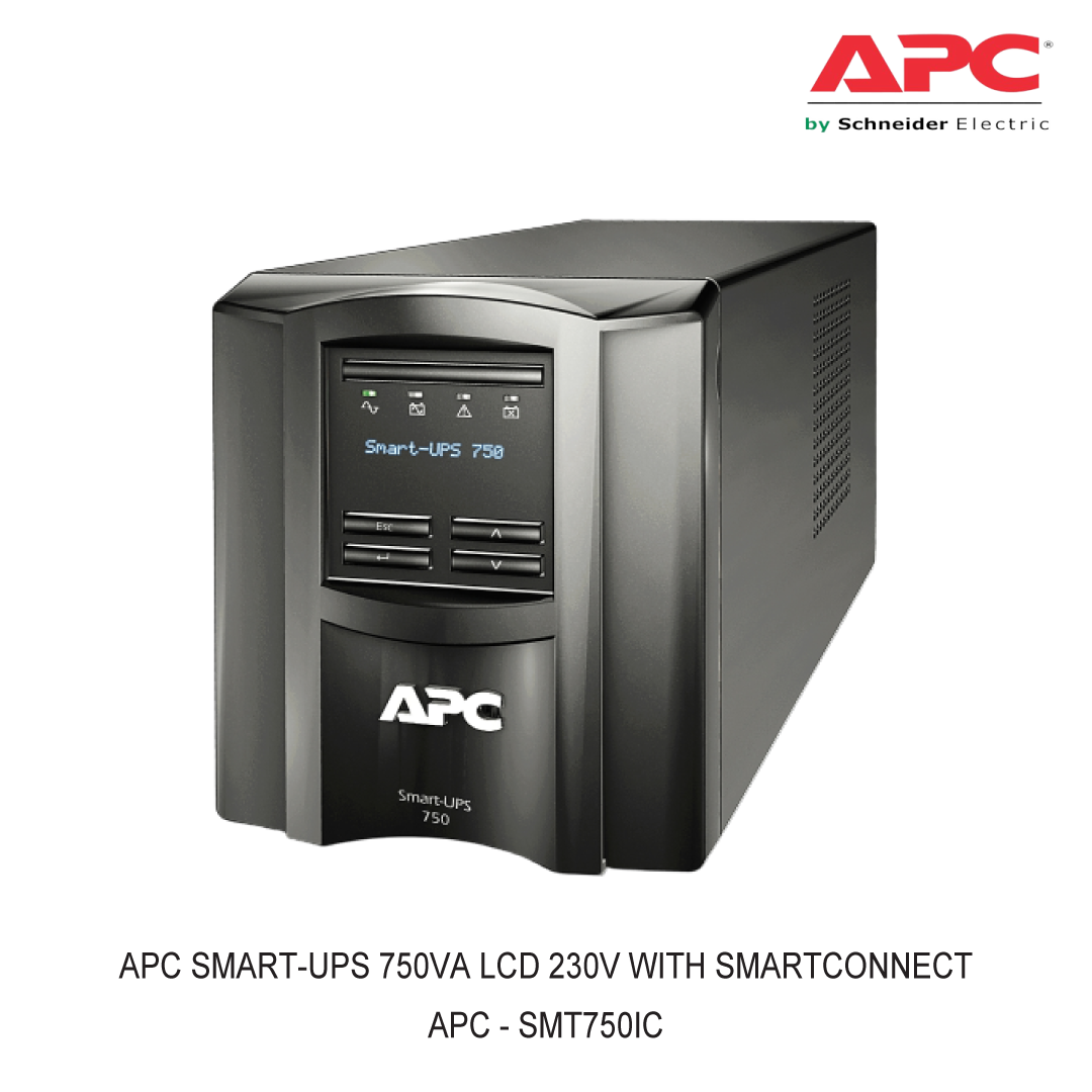 APC SMART-UPS 750VA LCD 230V WITH SMARTCONNECT