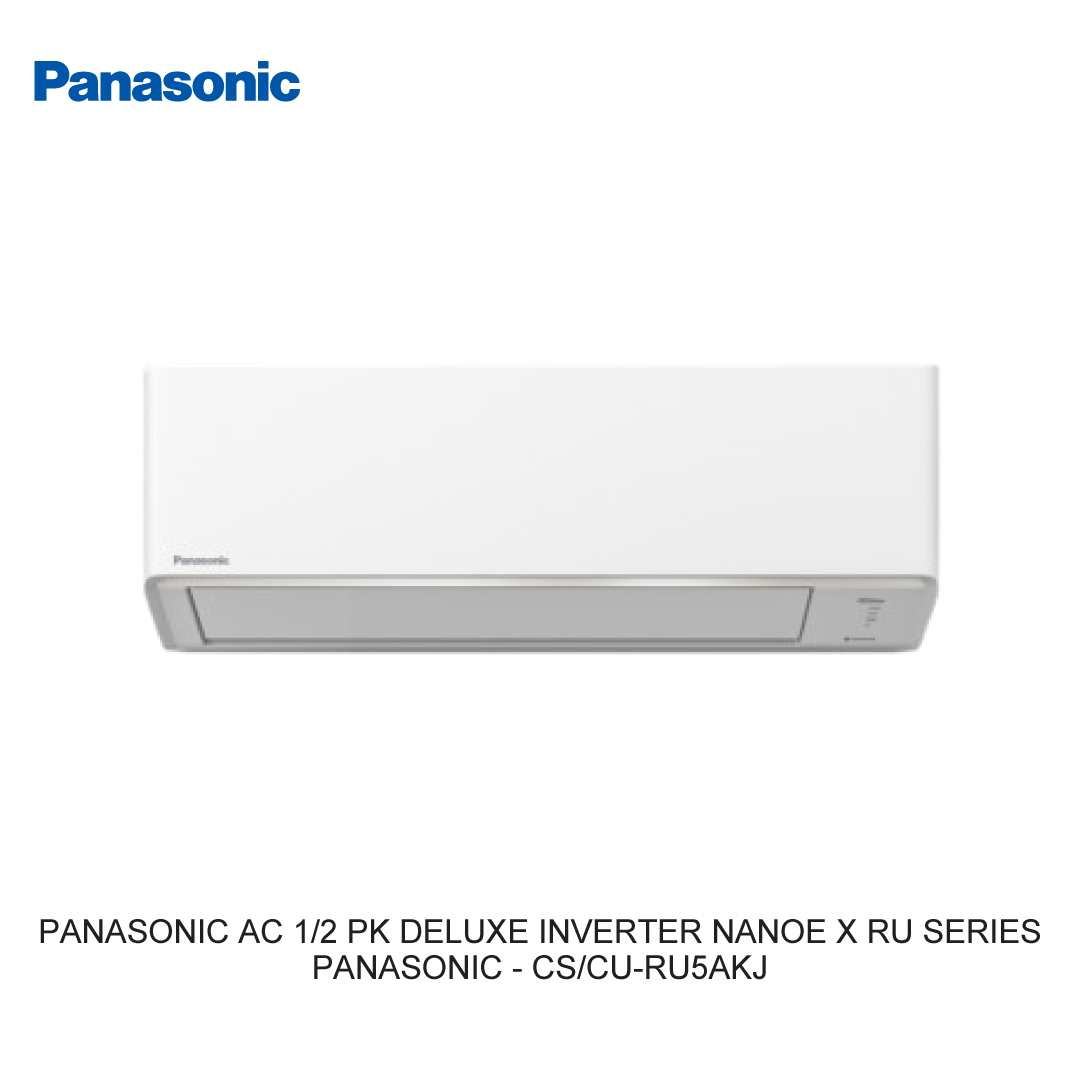 PANASONIC AC 1/2 PK DELUXE INVERTER NANOE X RU SERIES