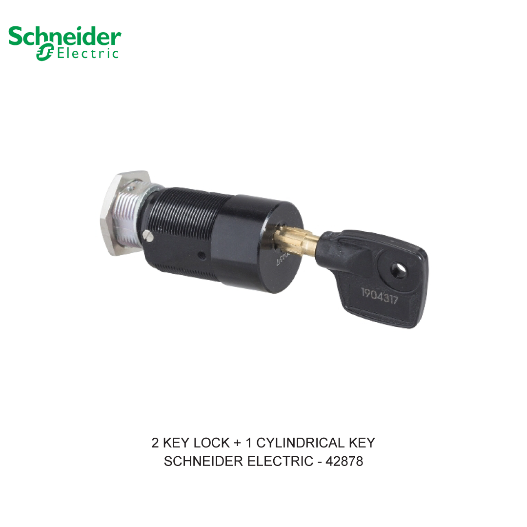 2 KEY LOCK + 1 CYLINDRICAL KEY