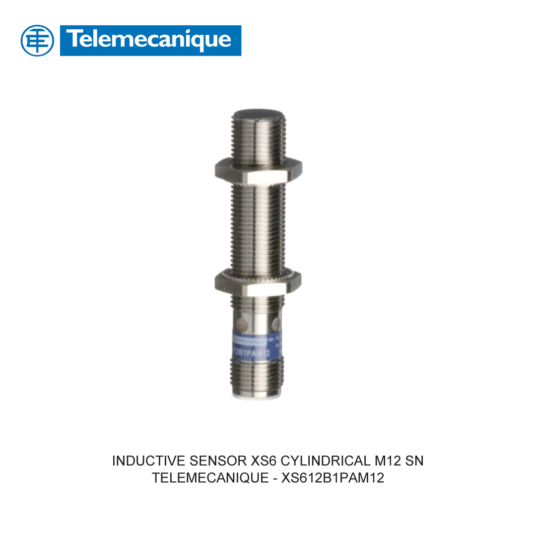 INDUCTIVE SENSOR XS6 CYLINDRICAL M12 SN