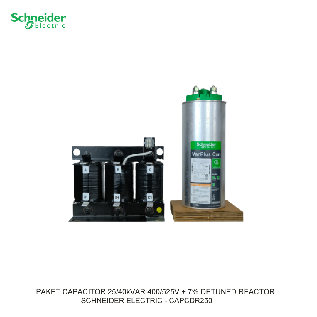 PACKAGE CAPACITOR 25/40kVAR 400/525V + 7% DETUNED REACTOR