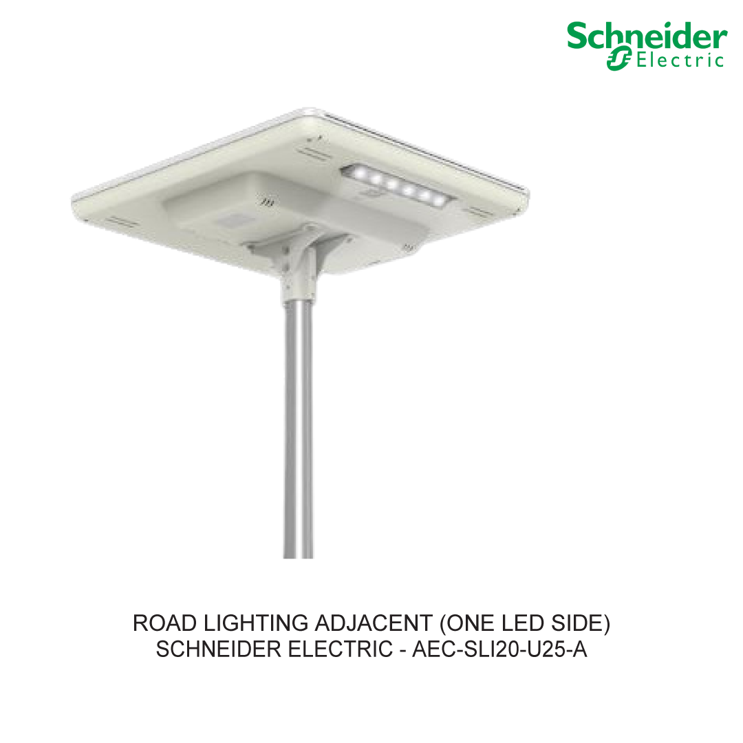 ROAD LIGHTING ADJACENT (ONE LED SIDE)