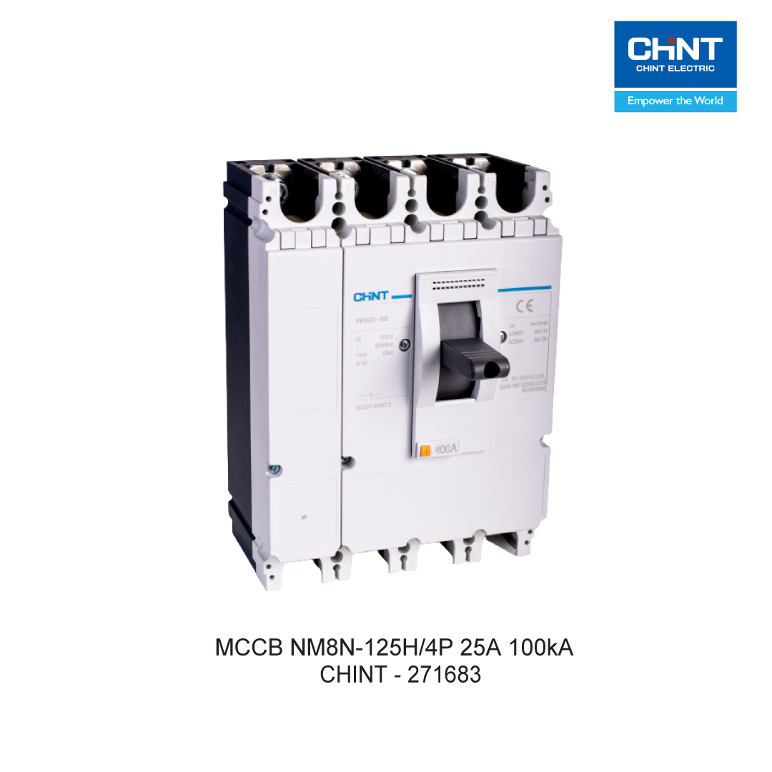 MCCB NM8N-125H/4P 25A 100kA