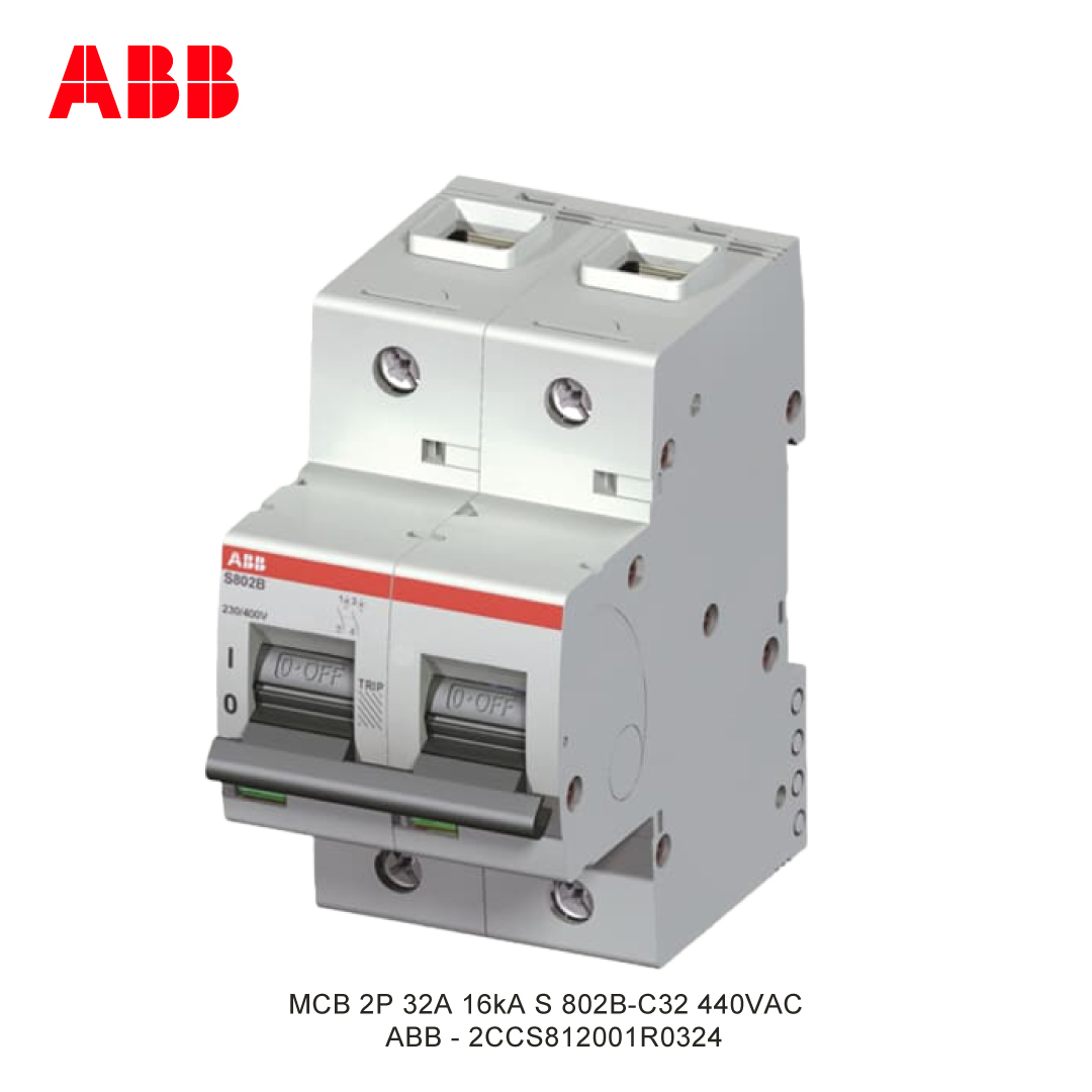 MCB 2P 32A 16kA CURVA C