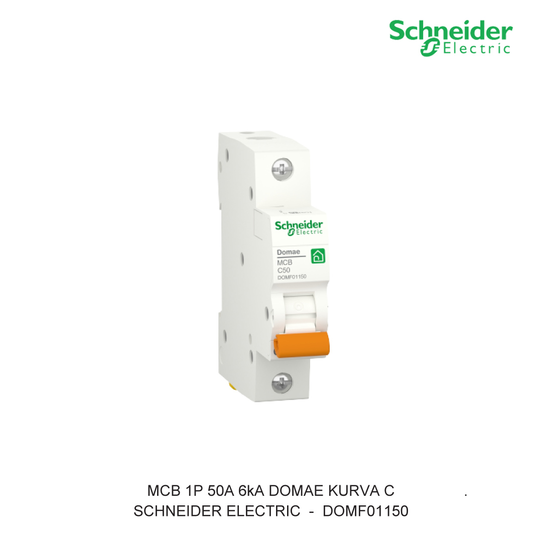 MCB 1P 50A 6kA CURVA C