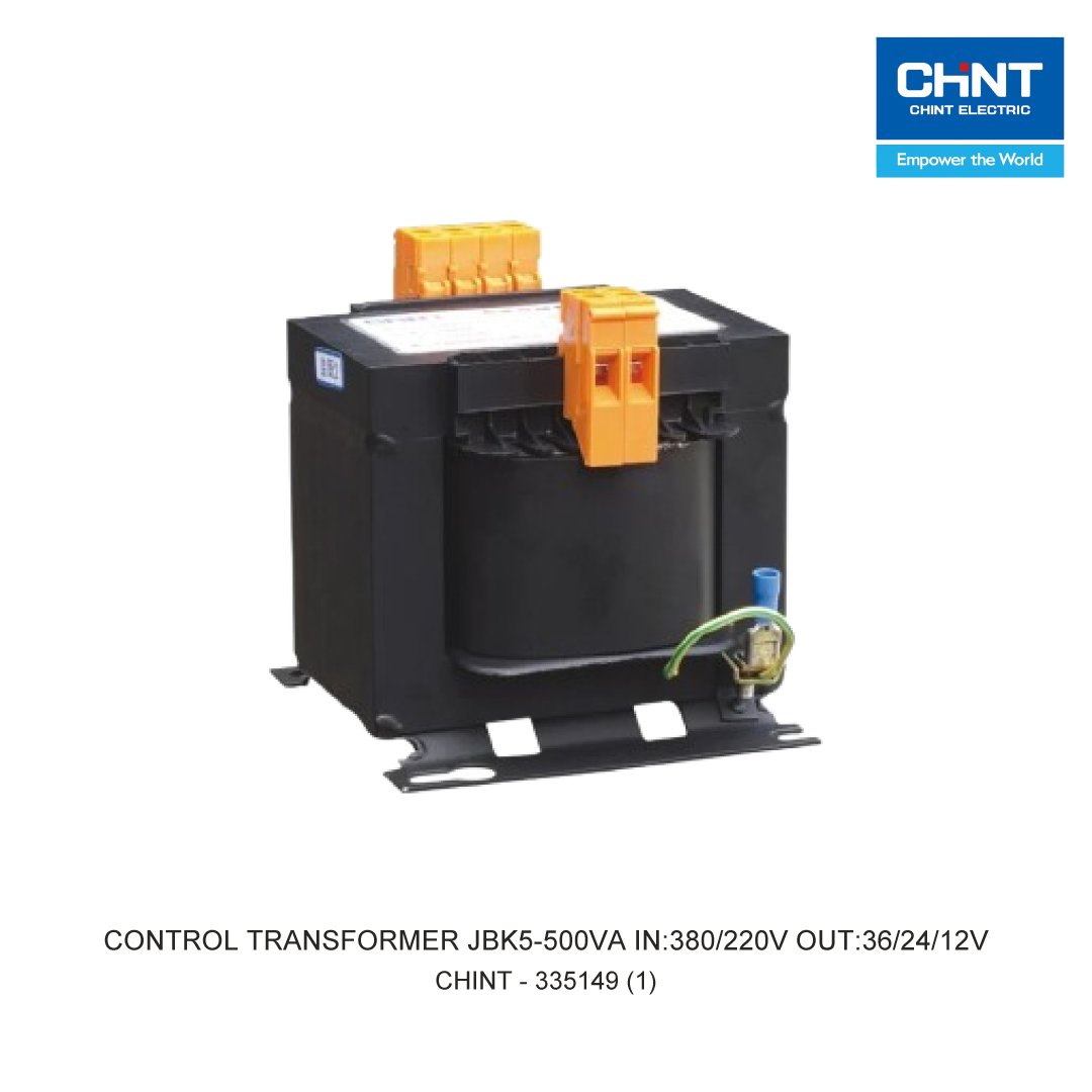 CONTROL TRANSFORMER JBK5-500VA IN:380/220V OUT:36/24/12V