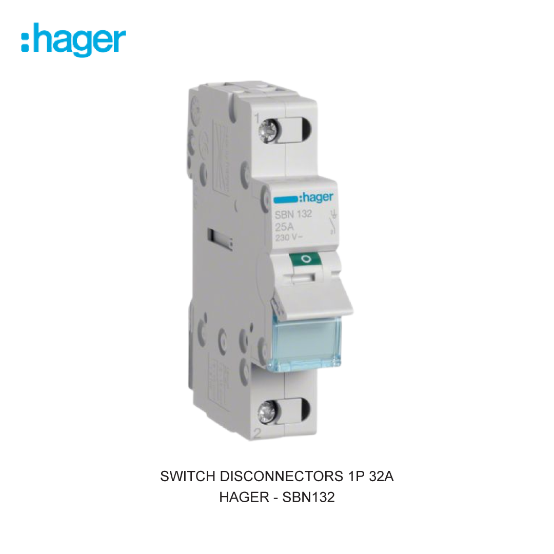 SWITCH DISCONNECTORS 1P 32A