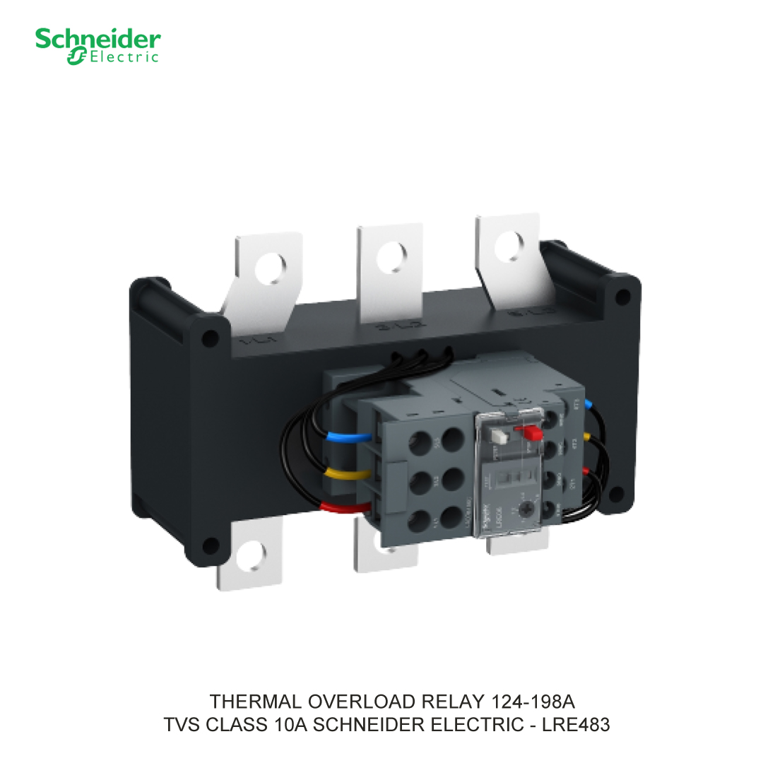 RELAY THERMAL BEBAN LEBIH 124-198A SCHNEIDER ELECTRIC