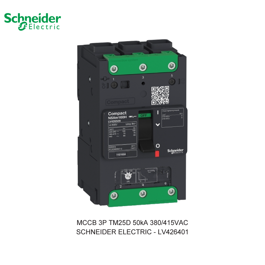 MCCB 3P TM25D 50KA 380/415VAC