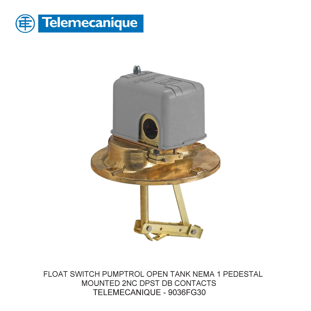 FLOAT SWITCH PUMPTROL OPEN TANK NEMA 1 PEDESTAL MOUNTED 2NC DPST DB CONTACTS