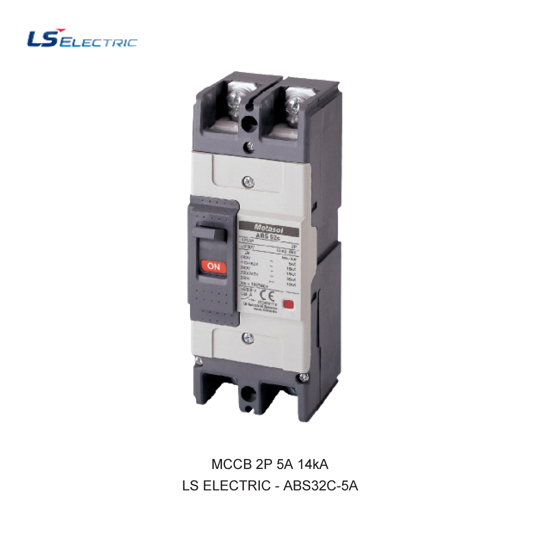 MCCB 2P 5A 14kA