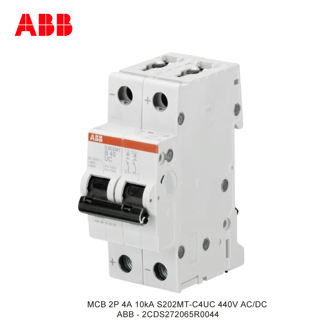 MCB 2P 4A 10kA CURVA C
