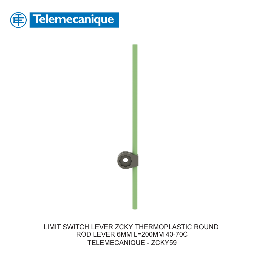 LIMIT SWITCH LEVER ZCKY THERMOPLASTIC ROUND ROD LEVER 6MM L=200MM 40-70C