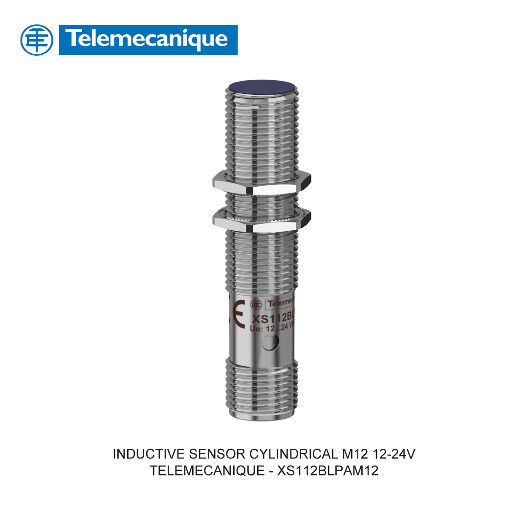 INDUCTIVE SENSOR CYLINDRICAL M12 12-24V