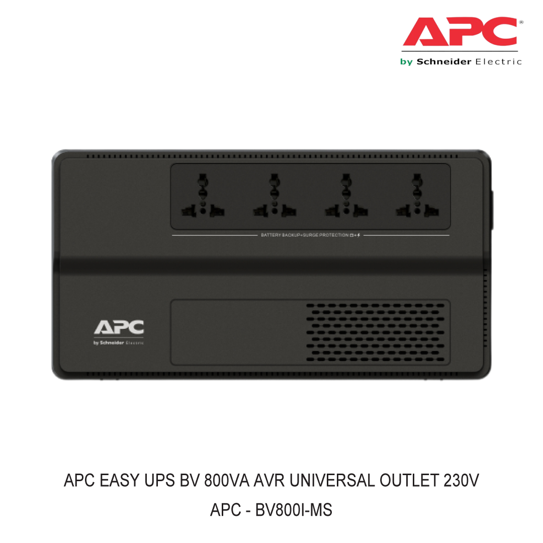 APC EASY UPS BV 800VA AVR UNIVERSAL OUTLET 230V