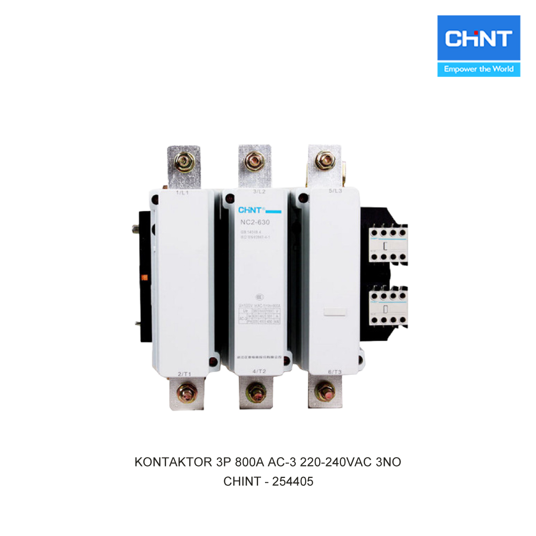 KONTAKTOR 3P 800A AC-3 220-240VAC 3NO