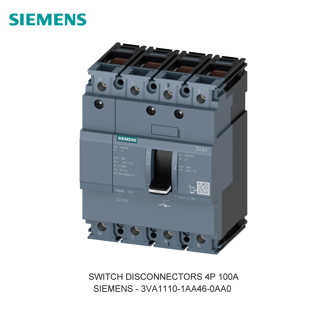 SWITCH DISCONNECTORS 4P 100A