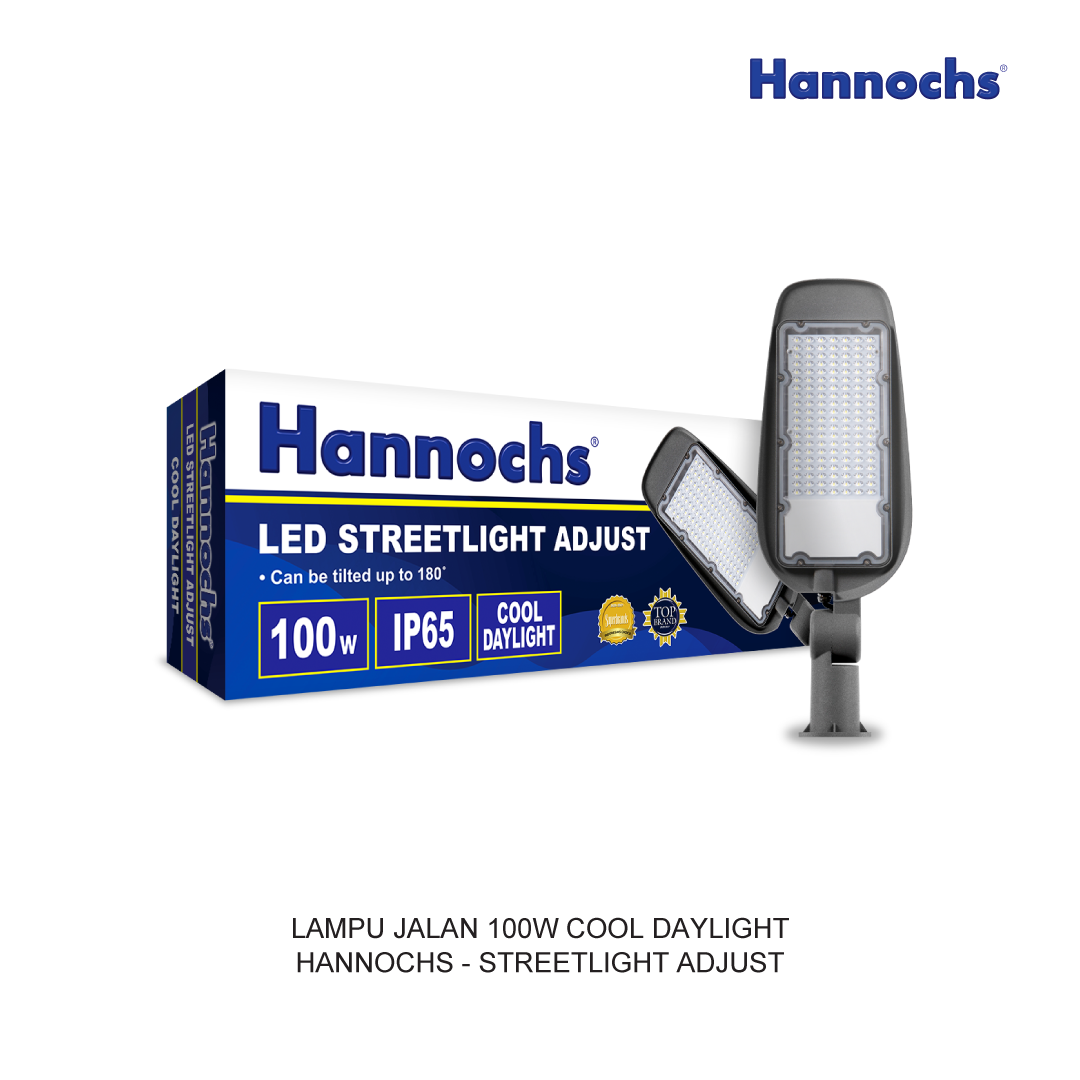 LED STREETLIGHT 100W COOL DAYLIGHT HANNOCHS