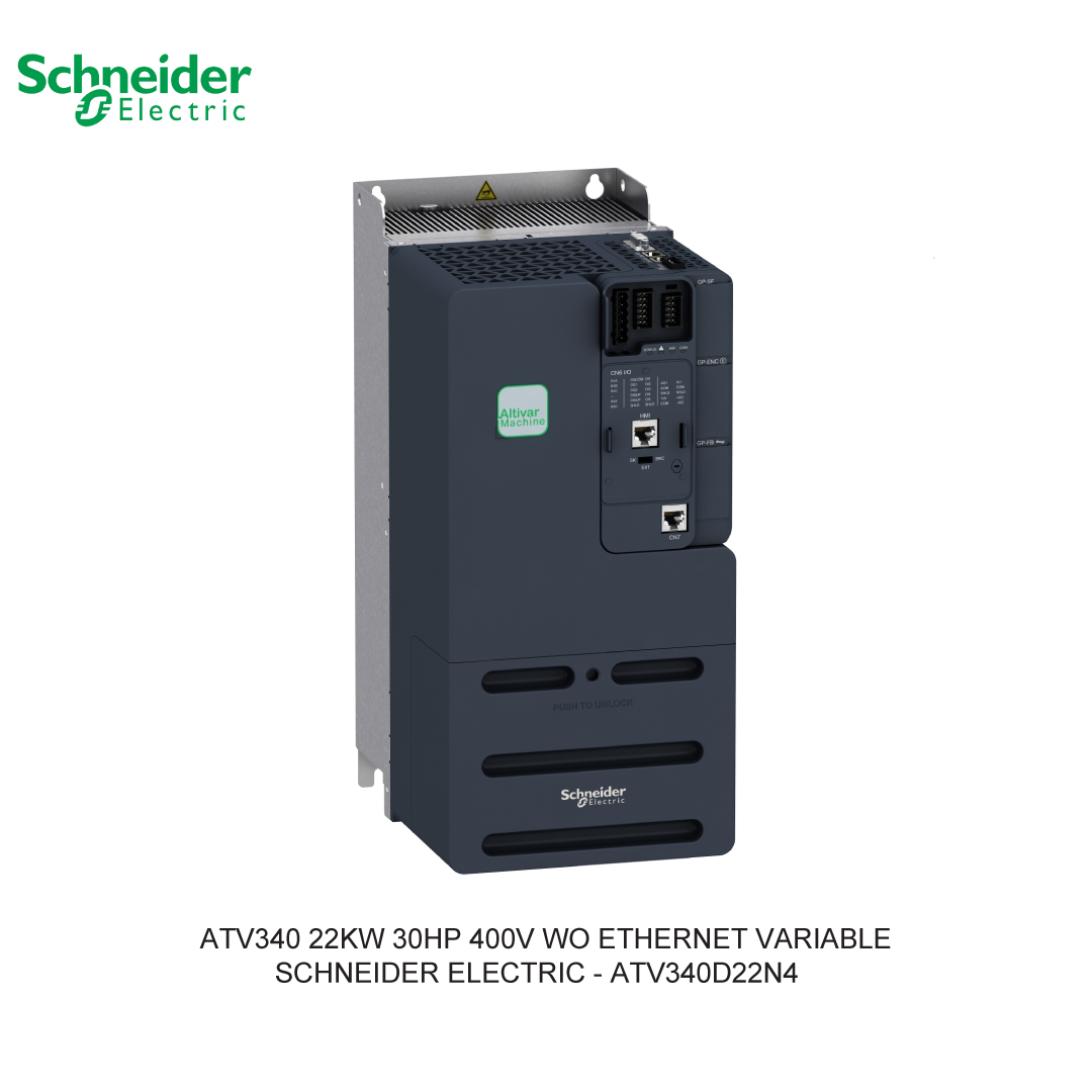 ATV340 22KW 30HP 400V WO ETHERNET VARIABLE