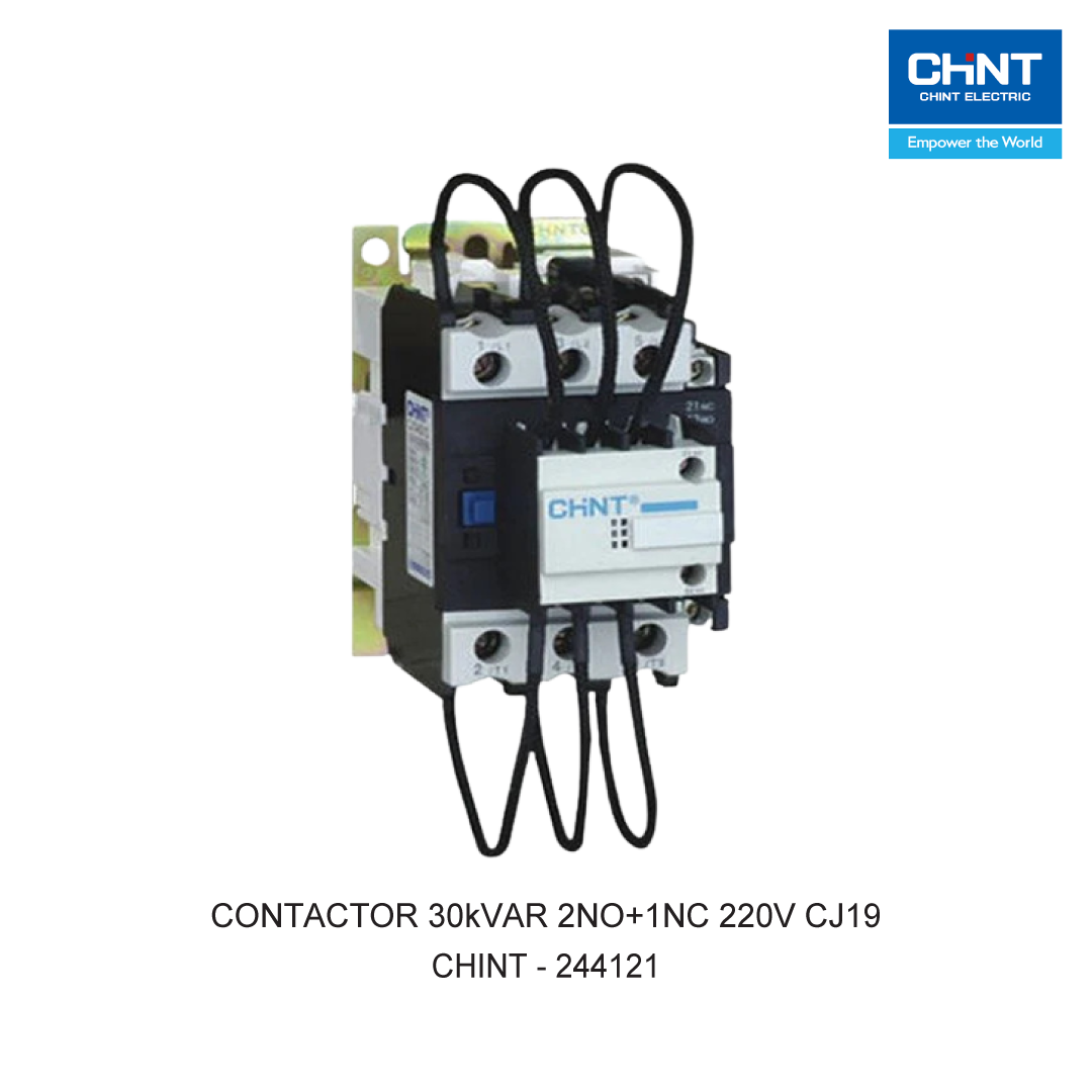 CONTACTOR 30kVAR 2NO+1NC 220V CJ19