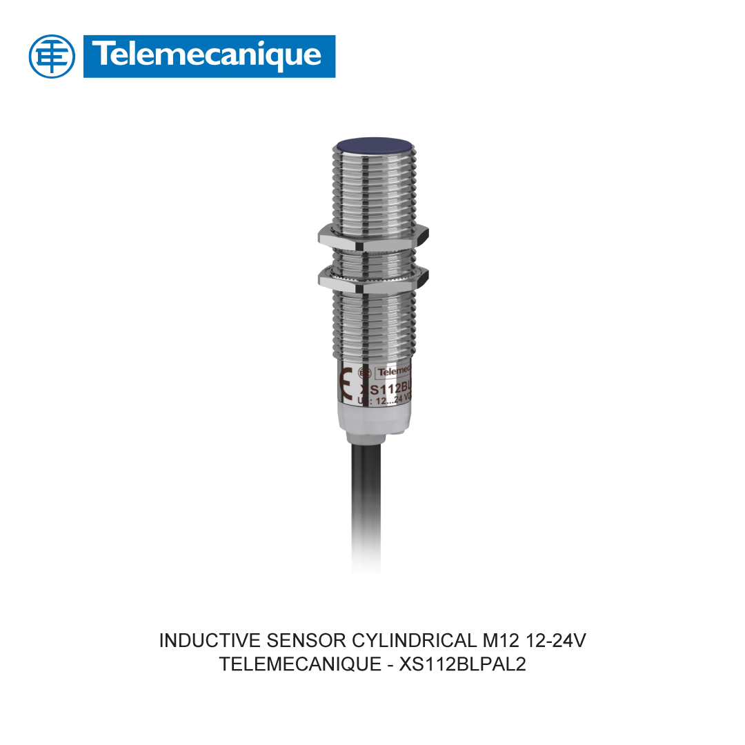 INDUCTIVE SENSOR CYLINDRICAL M12 12-24V