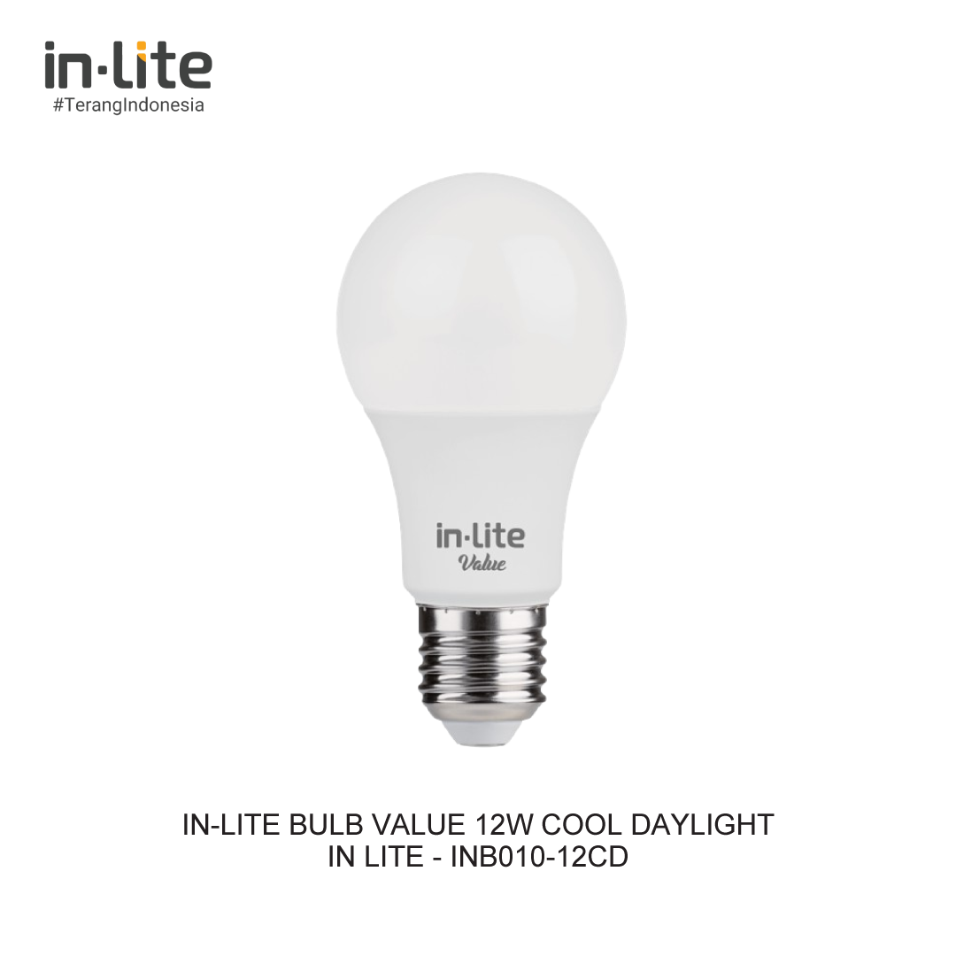 IN-LITE BULB 12W PUTIH