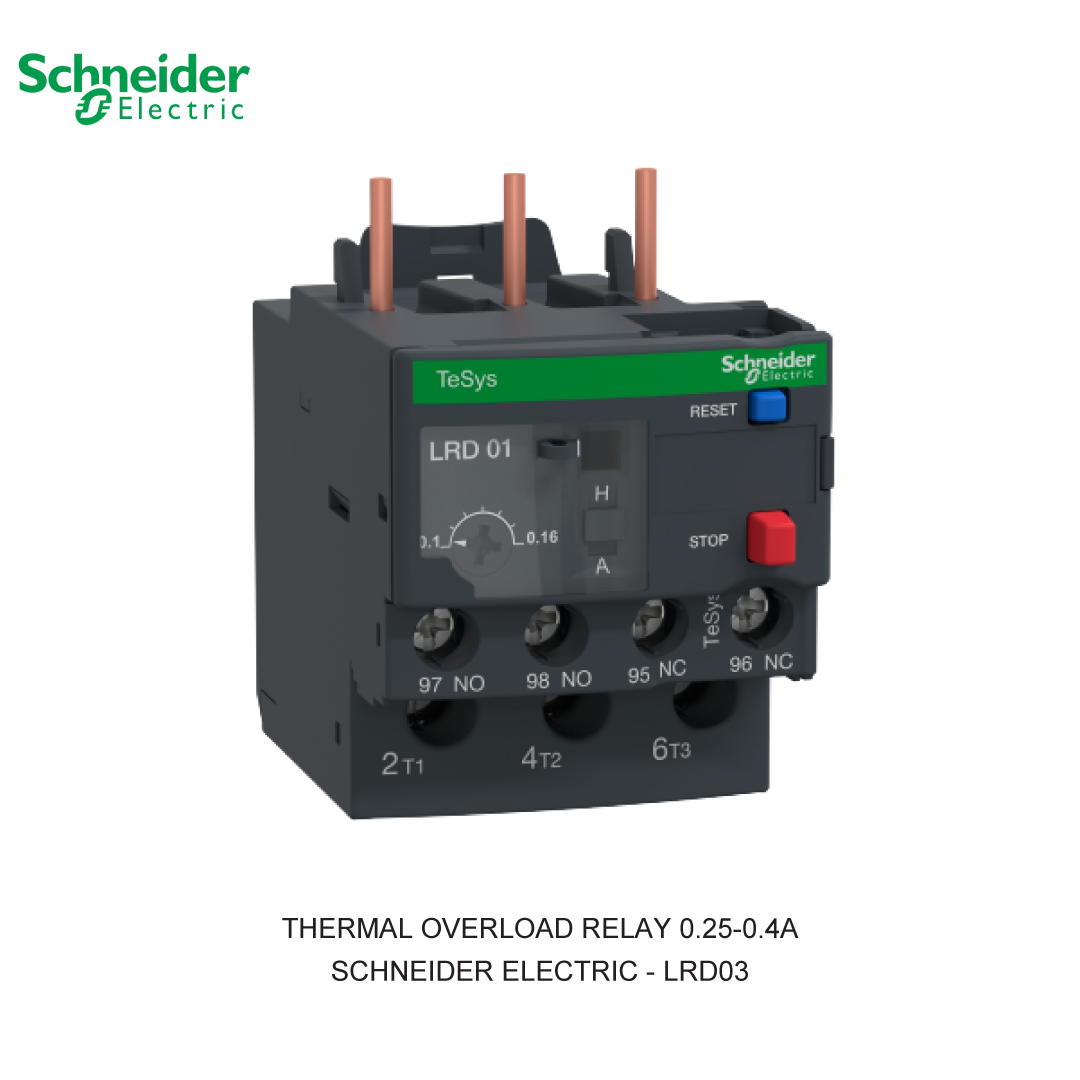 RELAY THERMAL BEBAN LEBIH 0.25-0.4A