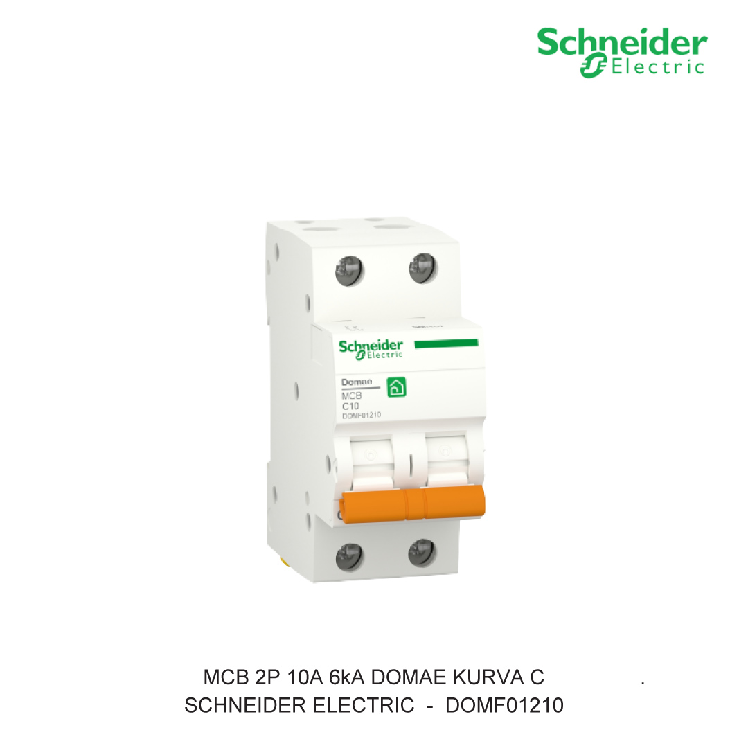 MCB 2P 10A 6kA CURVA C