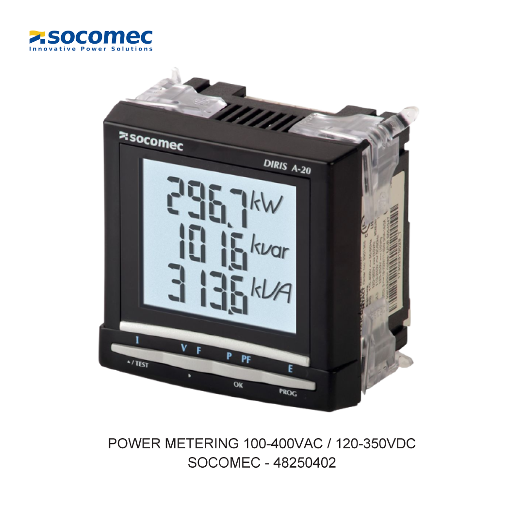 DIRIS A-20 POWER METERING 100-400VAC / 120-350VDC